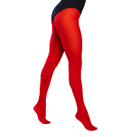 Boland panty   rood   40 denier   maat M/L   carnaval