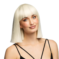 Pruik Djamilla   Blond   dames   verkleed pruiken   carnaval