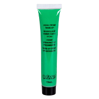 Schmink/make up tube   groen   19 gram   waterbasis   carnaval/Halloween