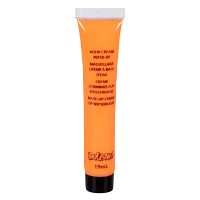 Schmink/make up tube   oranje   19 gram   waterbasis   carnaval/Halloween