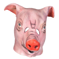 Varken dieren verkleedmasker   latex   volwassenen   Horror/halloween   carnaval