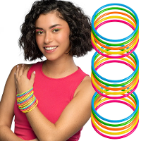 Verkleed armbandjes   neon  ? 15X stuks   foute party   80's   Carnaval