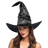 Verkleed heksenhoed   zwart   voor Dames   Halloween hoofddeksels   Heksen