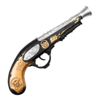 Boland Verkleed pistool   28 cm   piraten accessoires   ouderwets wapen