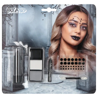Boland Verkleed Schminkset Gothic   Carnaval/Halloween   volwassenen   met strass steentjes