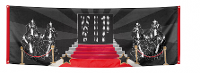 VIP/Hollywood/Oscar versiering feest thema banier vlag   74 x 220 cm   Feestartikelen/decoraties