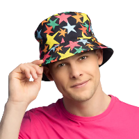 Vissershoedjes/zonnehoedjes   sterren   foute party   volwassenen   carnaval
