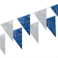 Boland Vlaggenlijn   blauw/wit   10 meter   kunststof   verjaardag