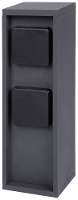 BOLD 10614 Buitenstopcontact 2 voudig Antraciet Zonder kabel