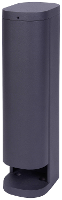 BOLD 10632 Buitenstopcontact 2 voudig Antraciet