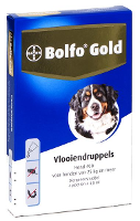 Bolfo Gold Vlooienmiddel Hond 400 4 Pipetten