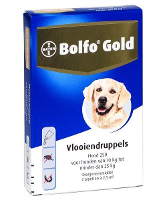 Bolfo Gold Hond Vlooiendruppels #95;_250 2 Pipet