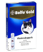 Bolfo Gold Kat Vlooiendruppels #95;_80 4 Pipet