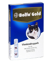 Bolfo Gold Vlooienmiddel Kat 80 4 Pipetten