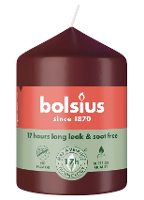 Bolsius Stompkaars 80/58 Velvet Red
