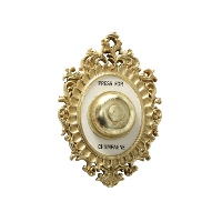 Muurdecoratie bel   Press for Champagne   goud   bruiloft kado   feestaccessoire   decoratie deurbel