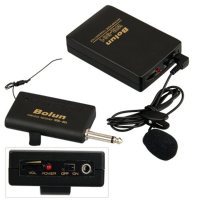 Bolun Wr 601 Microphone Transmitter Receiver Set With Microphone