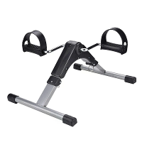 Bominfit Mini Vouwbare Binnenfiets Pedalen Oefenmachine Verstelbare Weerstand LED display Compacte Fitnessfiets Beenople