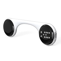 Bone Conduction Draagbare bluetooth Slaap Speaker met LED Display Ingebouwde 10 Natuurgeluiden Wit Geluid TF Kaart Muzie