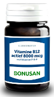 Bonusan Actief vitamine B12 8000 Complex Zuigtabletten