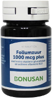 Bonusan Foliumzuur 1000mcg Plus Tabletten