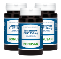 Bonusan Lactoferrine 150mg Capsules Multiverpakking