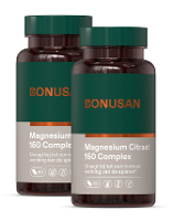 Bonusan Magnesium Citraat 150 Complex Tabletten Duoverpakking