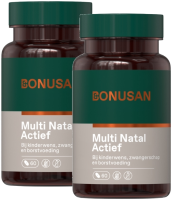 Bonusan Multi Natal Actief Tabletten Duoverpakking