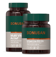 Bonusan Multi Vital Forte Actief + Bonusan Vitamine D3 25   Combiset