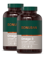 Bonusan Omega 3 Softgels Duoverpakking