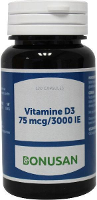 Bonusan Vitamine D3 75 Softgels