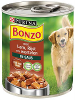 Bonzo Blik Lam/rijst/wortelen Hondenvoer #95;_800 Gr