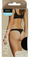 Boody G string Zwart L