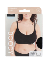 Boody Volle Cup BH Zwart XL