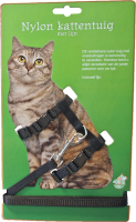 Kattentuig met kliksysteem Zwart