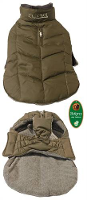 Boony Hondenjas Met Dubbele Kraag Bruin #95;_42 Cm