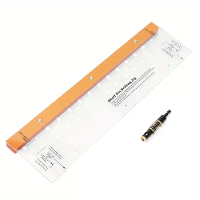 Boorgauge Bakeliet Acryl Deur Scharnier Boorpositieplaat Multifunctionele Deur Scharnier Boor Verticale Gat Positieplaat