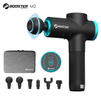 BOOSTER M2 B Lcd scherm Massage Pistool Professionele Diepe Spier Massager Pijnbestrijding Lichaam Ontspanning Fascial G