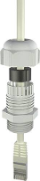 Bopla 12002418 Wartel M20 Polyamide 6 Grijs wit (RAL 7035) 1 stuk(s)