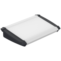 Bopla ALU TOPLINE ATPH 1850 250 Consolebehuizing (l x b x h) 250 x 181 x 53 mm Aluminium, ABS Grafietgrijs (RAL 7024), Natuur 1 stuk(s)