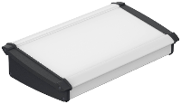 Bopla ALU TOPLINE ATPH 1865 300 Consolebehuizing (l x b x h) 300 x 181 x 68 mm Aluminium, ABS Grafietgrijs (RAL 7024), Natuur 1 stuk(s)