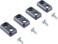 Bopla B WL 2 PC V0 7024 Wandlasche Bocube Muurbeugel Polycarbonaat (V0) Grafietgrijs (RAL 7024) (l x b x h) 18 x 33 x 8 mm 1 stuk(s)