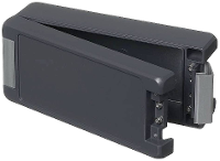 Bopla Bocube Alu BA 180809 F 00124134 Industriële behuizing 199 x 86 x 90 Aluminium Grafietgrijs (RAL 7024) 1 stuk(s)