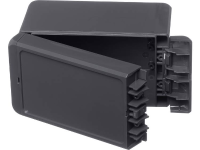 Bopla Bocube B 140809 ABS 7024 Wandbehuizing, Installatiebehuizing 80 x 151 x 90 ABS Grafietgrijs (RAL 7024) 1 stuks