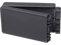 Bopla Bocube B 221306 PC V0 7024 96015224 Outdoorbehuizing 125 x 231 x 60 Polycarbonaat (V0) Grafietgrijs (RAL 7024) 1 stuk(s)