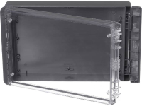 Bopla Bocube B 261706 PC V0 G 7024 Wandbehuizing, Installatiebehuizing 170 x 271 x 60 Polycarbonaat Grafietgrijs (RAL 7024) 1 stuk(s)