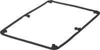 Bopla BOP 10.1 DI Bopad IP65 Dichtung   9005 Decorafdichting TPE (geurloos rubbermengsel) Zwart (l x b x h) 286 x 199 x 11.4 Mm 1 stuk(s)