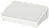 Bopla BoPad BOP 10.1 P 9016 SET Consolebehuizing (l x b x h) 285 x 198 x 92.90 Mm ABS Wit (RAL 9016) 1 stuk(s)