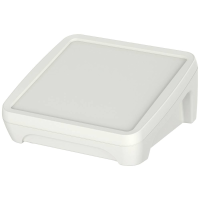 Bopla BoPad BOP 1212 P 9016 SET Consolebehuizing (l x b x h) 122 x 118 x 57.60 Mm ABS Wit (RAL 9016) 1 stuk(s)