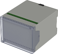 Bopla CN 100 AK SET DIN rail behuizing 100 x 75 x 109.5 ABS Grijs wit (RAL 7035) 1 stuk(s)